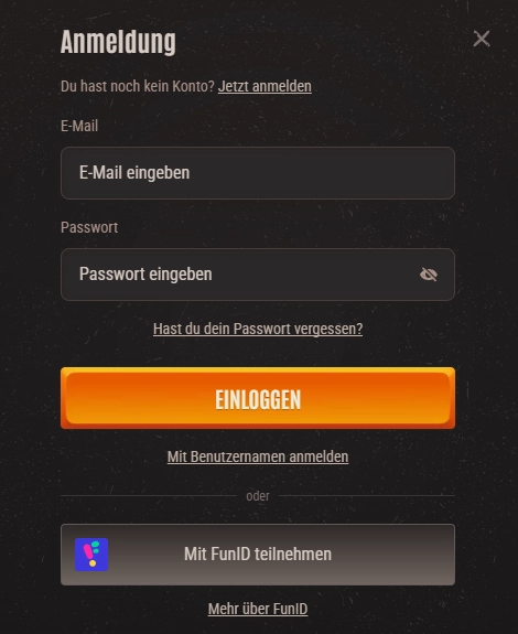 Neon54 Login Form